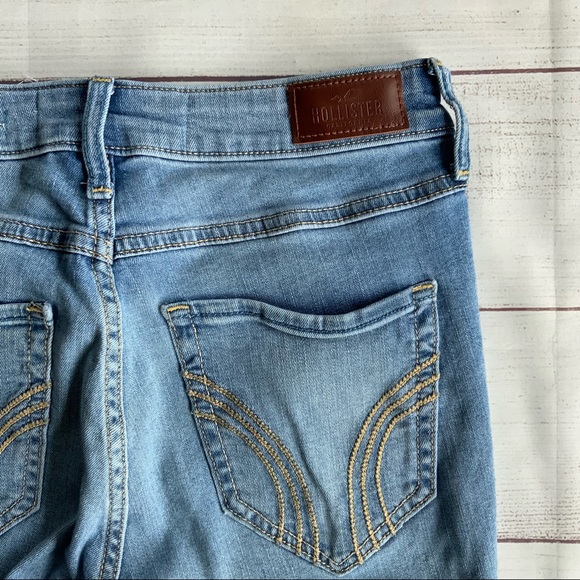 Hollister High Rise Super Skinny Distressed Jean - Picture 12 of 13